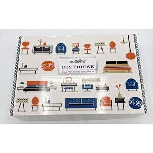 Cutebee DIY Mini Dollhouse Minamilist Loft Elegant Penthouse Style M-13C New